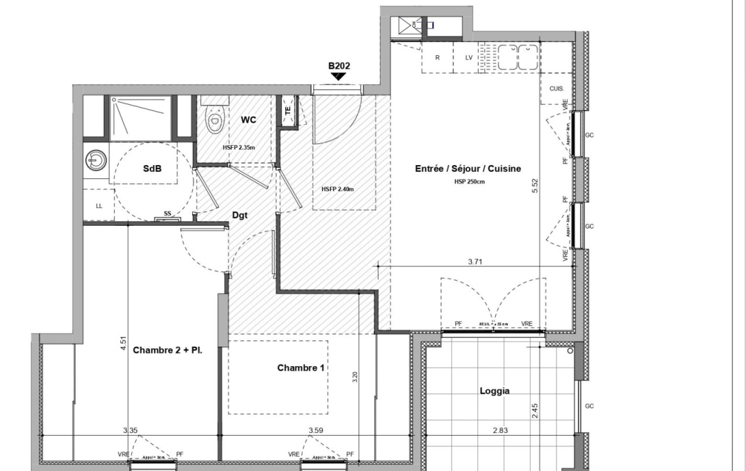 Annonces NEUVILLE : Appartement | RILLIEUX-LA-PAPE (69140) | 61 m2 | 267 000 € 